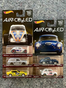 Hot Wheels Air Cooled Volkswagen VW Beetle Squareback Porsche 356 Fiat 500D ホットウィール フォルクスワーゲン ポルシェ フィアット