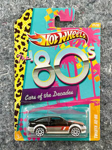 Hot Wheels 2012 Walmart Exclusive Cars of Decades Toyota AE-86 ホットウィール ウォルマート限定 トヨタ ハチロク トレノ レビン