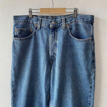 USA製 リーバイス 550 RELAXED FIT デニム パンツ W35 Levis アメリカ製 リラックスフィット ワイド_画像3