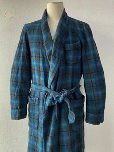 50s PENDLETON チェック ウール ガウン ビンテージ ペンドルトン