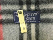 管理番号D51 送料無料 美品 Burberrys ノバチェック マフラー ストール Burberry ベージュ グレー 中古品 _画像4