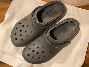 Crocs クロックス M11 29cm ボア グレー 中古 美品