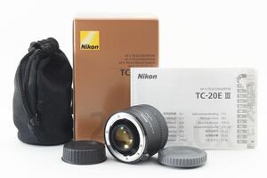 ★極上美品★ニコン Nikon AF-S TELECONVERTER TC-20EⅢ 2x L332S2600