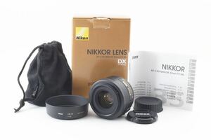 ★極上美品★ニコン Nikon AF-S NIKKOR 35mm F1.8 G DX L358S1090