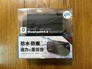 最終値引き！【新品未使用未開封】サンワサプライ 防水・防塵対応Bluetoothワイヤレススピーカー MM-SPBT3BK