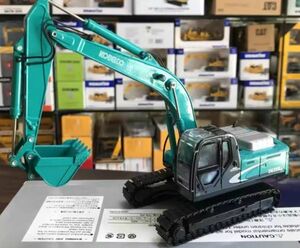 ★KOBELKO★コベルコ KOBELCO 合金シミュレーション 静的 1.50 オリジナル 掘削機モデル車 装飾品 lsi 0684⑰