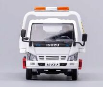 ★チャンス目★GCD 1:64 ISUZU エンジニアリング いすゞトレーラーレッカー車 シミュレーション 合金車 モデル 0382再 白 ホワイト_画像3