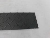 縞板　鉄板　板厚6mm　103mm x1107 mm 1枚 切材　切板　溶接材　側溝蓋 C_画像6
