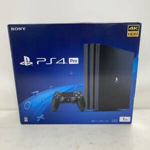 【1円～】SONY PlayStation4 　PS4 Pro　CUH-7200B　Jet Black　動作確認済み　【中古品】