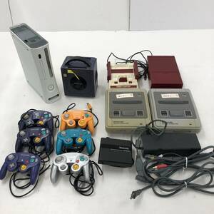 【1円～】 ゲーム機 本体 コントローラー まとめ売り Nintendo GAME CUBE ゲームキューブ Xbox360 ファミコン スーファミ 他【ジャンク品】