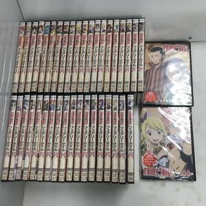 【1円～】アニメ DVD FAIRY TAIL フェアリーテイル1～44巻セット まとめ売り（9.15.18.19巻欠品）未開封品含む【中古品】