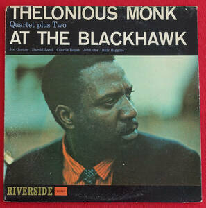 US Riverside RLP 12-323 オリジナル Thelonious Monk at the Blackhawk 靑小/DGレーベル