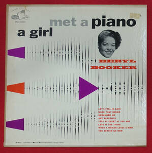 希少! US EMARCY MG 26007 オリジナル A Girl met A Piano / Beryl Booker DG/大ドラマ