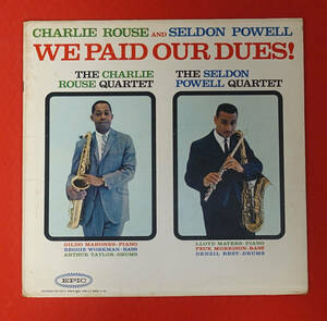 極美! US EPIC MONO LA 16018 オリジナル We Paid Our Dues / Charlie Pouse and Seldon Powell DGレーベル