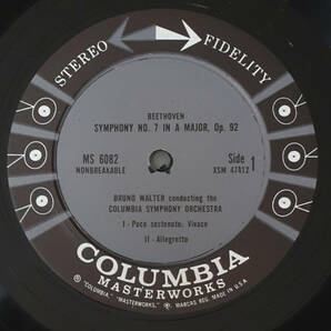 極上品! 米Columbia D7S-610 6EYES ベートーヴェン交響曲全集 ワルター 完品の画像8