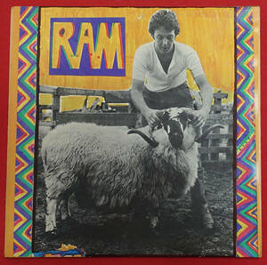 UK Original 初回 APPLE PAS 10003 RAM / Paul and Linda McCartney MAT: 1/1