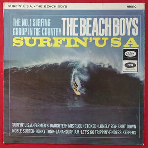 極美! UK Original 初回 CAPITOL T 1890 Surfin’ USA / The Beach Boys MAT: 1/1