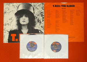 UK Original 初回 EMI BLN 5001 THE SLIDER / T. REX MAT: 2U/2U+Bonus EPs