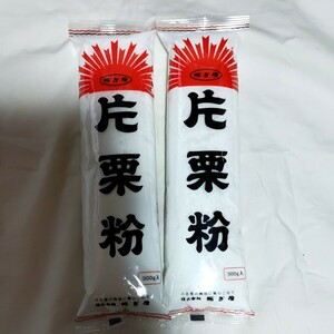 同梱不可 送料無料 栃ぎ屋 片栗粉 2袋-【300g×2】かたくり粉【返品不可】とろみ 料理