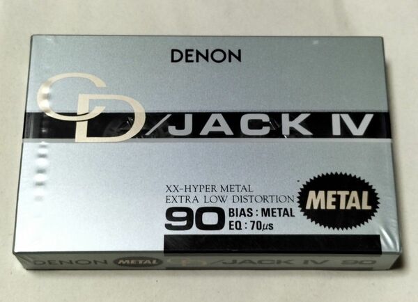 DENON メタルポジションテープ CD/JACK Ⅳ 90 カセットテープ