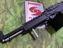 G&P STONER MK23 アルミコッキングハンドル チェッカータイプ マガジンステッカー付き ストーナー 電動ガン ベトナム戦 SEAL UDT_画像10