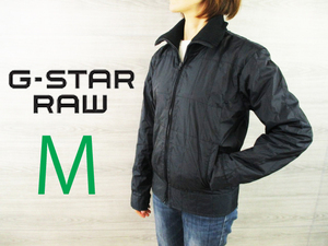 春物 G-STAR RAW●ジースターロウ＜薄手 細身 ナイロン ジップ ジャケット＞●M1110c