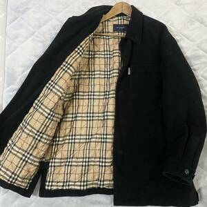 【大きいサイズ LL】BURBERRY LONDON バーバリーロンドン ノバチェック ステンカラーコート ハーフジャケット ノバチェック キルティング