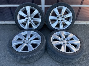 LEXUS レクサス UVF45 LS600h バージョンS 純正 245/45R19 5H PCD120 ミシュラン プライマシー 中古品