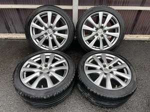 LEXUS GRL10 GRL11 GWL10 AWL10 GS250 GS350 GS450h GS300h Iパッケージ 前期 純正 235/45R18 5H PCD114.3 ダンロップ 2020年製 中古品