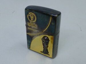 R522-N30-1066★ Zippo ジッポー FIFA WORLD CUP 2002 ワールドカップ KOREA JAPAN オイルライター 現状品①★