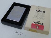 R510-S3-12675★ Zippo ジッポー K-22 無地 筆記体ロゴ ヴィンテージ オイルライター 現状品①★_画像8