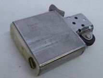 R510-S3-12675★ Zippo ジッポー K-22 無地 筆記体ロゴ ヴィンテージ オイルライター 現状品①★_画像7