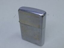 R510-S3-12675★ Zippo ジッポー K-22 無地 筆記体ロゴ ヴィンテージ オイルライター 現状品①★_画像2