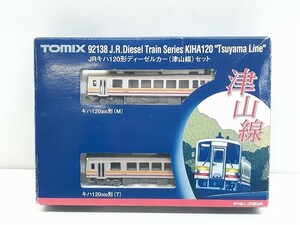 R281-N36-489 TOMIX 92138 JRキハ120形ディーゼルカー(津山線)セット 鉄道模型 Nゲージ 現状品③