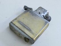 R571-N29-2591★ Zippo ジッポー SOLID BRASS ソリッドブラス 真鍮 オイルライター 現状品①★_画像6