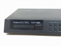 S262-N35-1090 Roland ローランド MT-32 音源モジュール サウンドモジュール DM-32N 通電確認済 現状品③_画像2