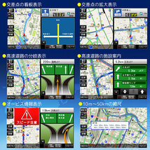 最新ナビ2023年春版３年間無料更新　1DIN７インチタッチパネル　「D52]_画像2
