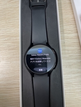 上11382 Galaxy Watch4 44mm LTE SM-R875F ブラック_画像2