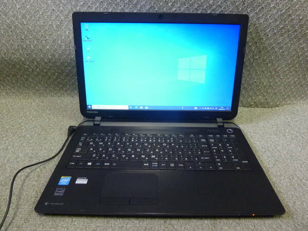 Windows 7,10,11 選択可 15.6”ノートPC 東芝 dynabook BX/37MB ★ Celeron N2830/メモリ4GB/500GB/DVD/無線/WEBカメラ/リカバリ作成/2210