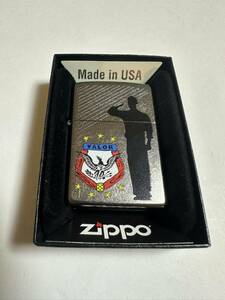 ZIPPO (ジッポ) USA製 オイルライター ケース入り 2018年製 火花確認済 SOLDIER MEDAL OF HONOR 米軍 名誉勲章