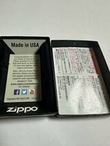 ZIPPO (ジッポ) USA製 オイルライター ケース入り 2015年製 火花確認済 アメフトモチーフ_画像7