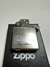 ZIPPO (ジッポ) USA製 オイルライター ケース入り 2015年製 火花確認済 D-DAY 前面加工 カーキ 希少モデル_画像6