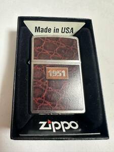 ZIPPO (ジッポ) USA製 オイルライター ケース入り 2014年製 火花確認済 1951 特殊加工