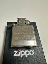 ZIPPO (ジッポ) USA製 オイルライター ケース入り 2018年製 火花確認済 ロゴ ホワイト プリント_画像5