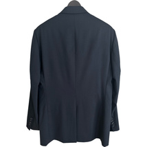 高品質 PRADA SUIT プラダ セットアップ スーツ 黒 48R 3つボタン ブラック ジャケット 良好品 L程度 正規品 _画像6