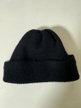 希少 30s Vintage U.S.NAVY Stencil Watch Cap ビンテージ ステンシル ワッチキャップ ウールニット 40s us navy_画像4