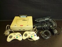 TMB-06140-03 SEGA セガサターン 本体 HST-3220 ガンコン HSS-0122 まとめて ※ジャンク品_画像1