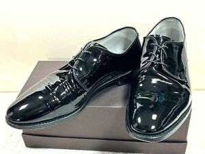 ★Allen Edmonds★アレンエドモンズ Mayfair エナメル プレーントゥ size 10.5/28.5cm/メイフェア/革靴/ドレスシューズ/外羽根/ブラッチャ