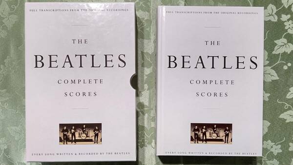 箱入り ハードカバー 輸入洋書 1993年 HAL・LEONARD バンドスコア THE BEATLES COMPLETE SCORE 1136P 2346g 未使用美品