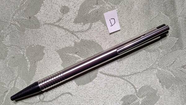 D　企業ノベルティ Renfert（ドイツの歯科用器具製造）　LAMY L205BK　ロゴ ステンレス ボールペン　ブラック　筆記確認